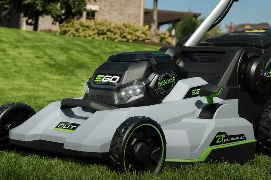 best rated battery lawn mower