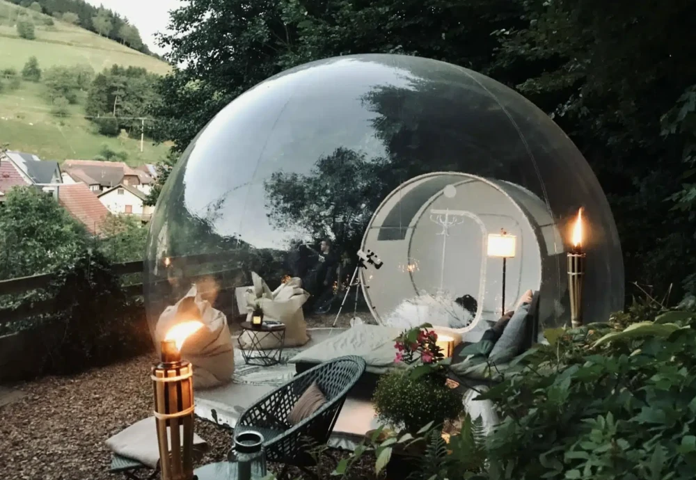 bubble tent dome