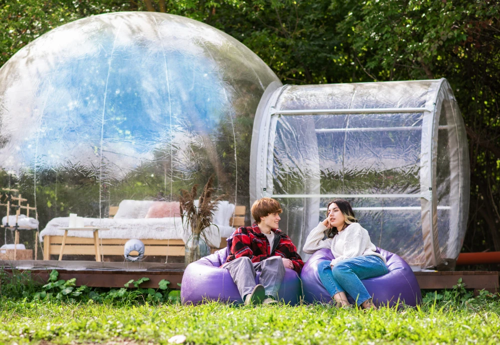 bubble tent house dome outdoor clear