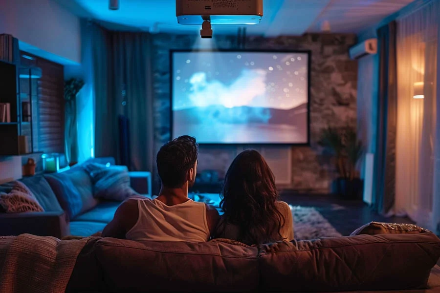 led projector home cinema